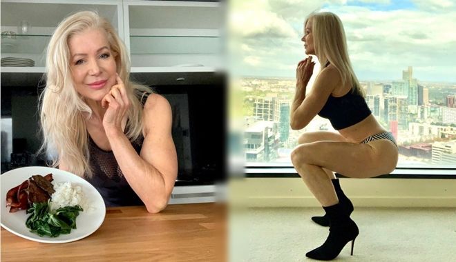 "Bà ngoại" U70 sở hữu vóc dáng đẹp khó tin nhờ nâng tạ và squats