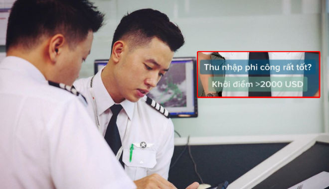 Cơ trưởng trẻ nhất Việt Nam tiết lộ mức lương khủng của nghề phi công 