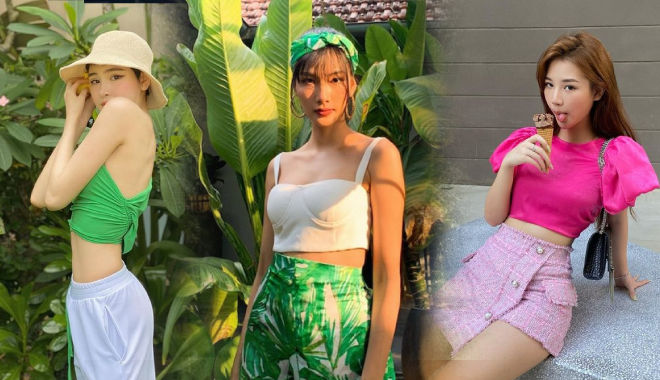 Mỹ nhân Việt đón hè cùng croptop: Sĩ Thanh, Hiền Hồ khoe eo con kiến