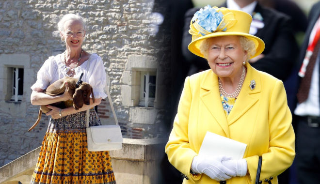 Là chị em 3 đời, Nữ hoàng Anh - Nữ hoàng Đan Mạch có gu ăn mặc đối lập