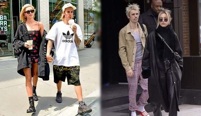 Justin Bieber và Hailey: Cặp vợ chồng với style ăn mặc "1 trời 1 vực"