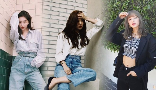 Diện jeans đỉnh như sao Hàn: Vừa “chanh sả” vừa “hack chân” điệu nghệ