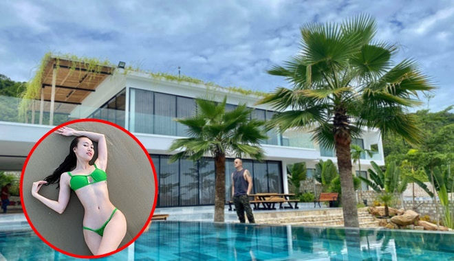 Lan Ngọc gây sốt với ảnh diện bikini, Cao Thái Sơn khoe nhà như resort