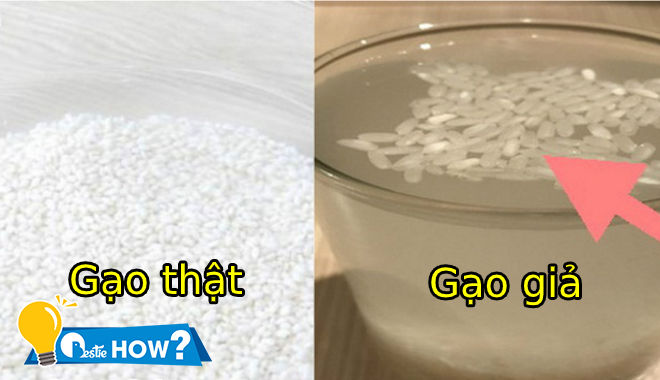 Mẹo phân biệt thực phẩm: Gạo thật nở trong nước, cà phê giả lắng xuống