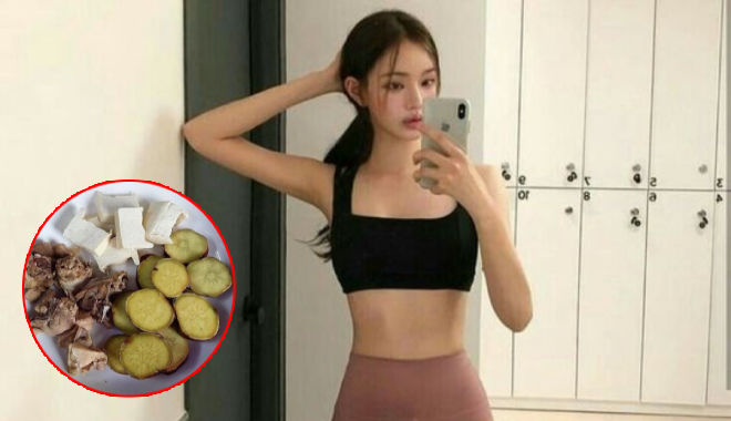 Ăn khoai lang thay cơm kết hợp cùng trứng, ức gà giúp mỡ thừa tan biến