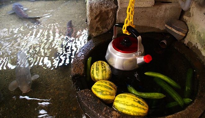 Ngôi làng có kênh rạch sạch đến mức người dân lấy nước nấu cơm