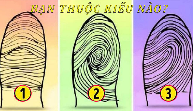 Trắc nghiệm: Xem dấu vân tay khám phá tính cách tiềm ẩn bên trong bạn