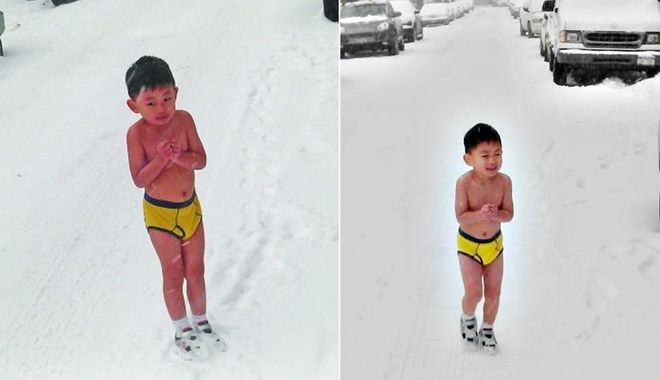 Cậu bé từng bị bố bắt cởi trần dưới tuyết lúc 4 tuổi giờ ra sao?