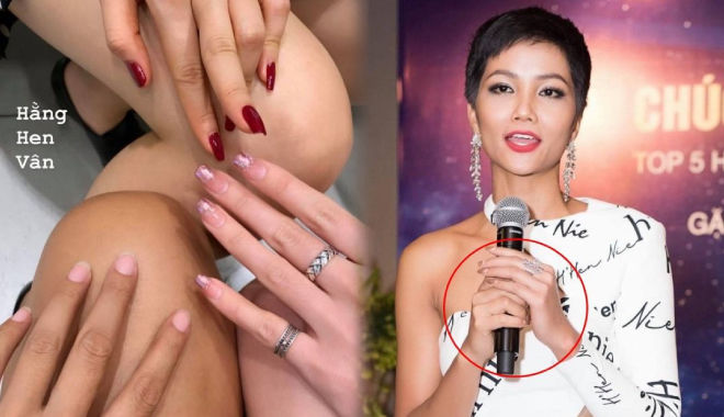 Mặc chị em khoe nail xinh, H'Hen Niê tự tin với đôi tay thon gầy 