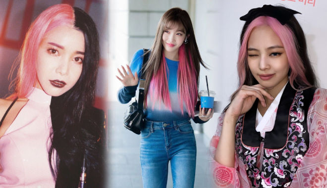 Idol Hàn nhuộm tóc đen-hồng: Jennie đẹp tựa nữ thần, Irene xuống sắc
