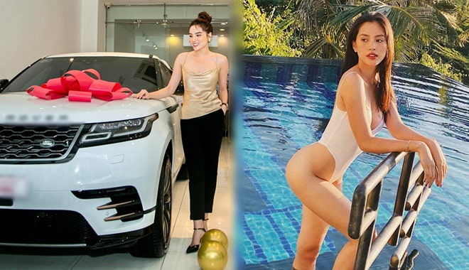 Kỳ Duyên tậu siêu xe hơn 5 tỷ, Tiểu Vy diện bikini gợi cảm