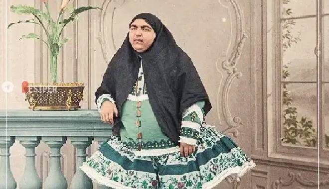 Ngỡ ngàng nhan sắc thật sự của Đệ nhất mỹ nhân Ba Tư thế kỷ 19