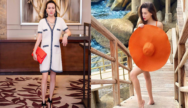 Thời trang giấu bầu của mỹ nhân Việt: Phượng Chanel diện đầm suông