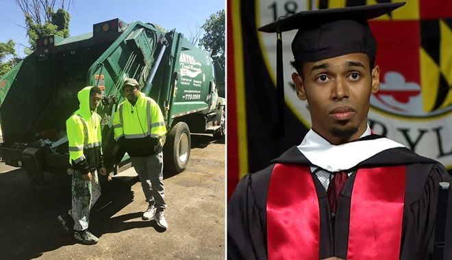 Chàng trai dậy từ 4h sáng mỗi ngày để đi nhặt rác đậu Đại học Harvard