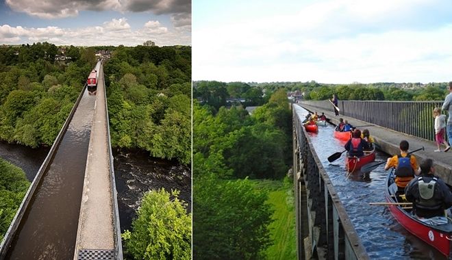 Pontcysyllte - cây cầu dẫn nước độc nhất vô nhị trên thế giới
