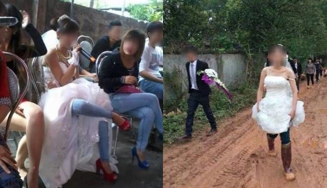 Cười té ghế với chùm ảnh những cô dâu siêu "bá đạo" trong ngày cưới