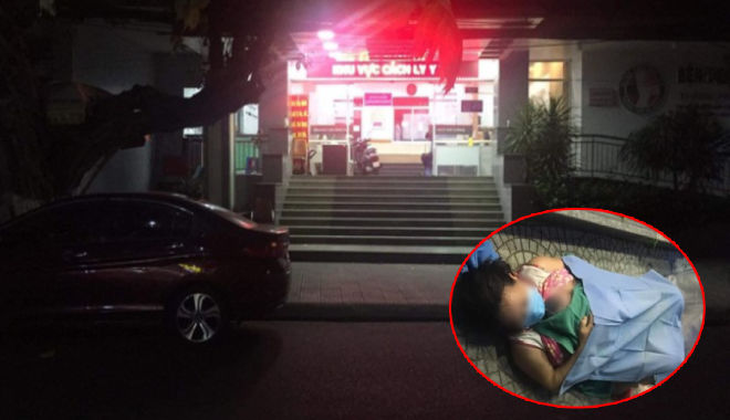 Đà Nẵng: Hy hữu sản phụ "đẻ rớt" ngay trước bệnh viện đang bị cách ly