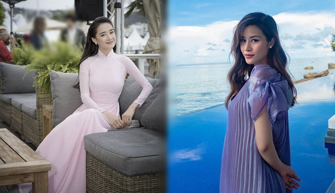 Mẹ bầu Đông Nhi nhan sắc thăng hạng, Nhã Phương diện áo dài thướt tha