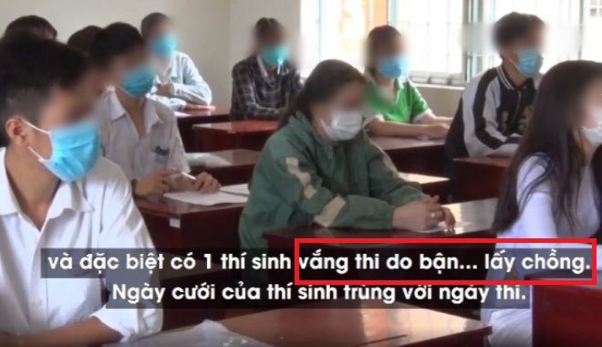Kiên Giang: 1 thí sinh bỏ thi tốt nghiệp THPT vì bận... lấy chồng 