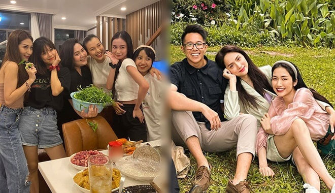 Nhóm "Ngựa hoang" hội ngộ, Hương Giang và Matt Liu du lịch cùng nhau