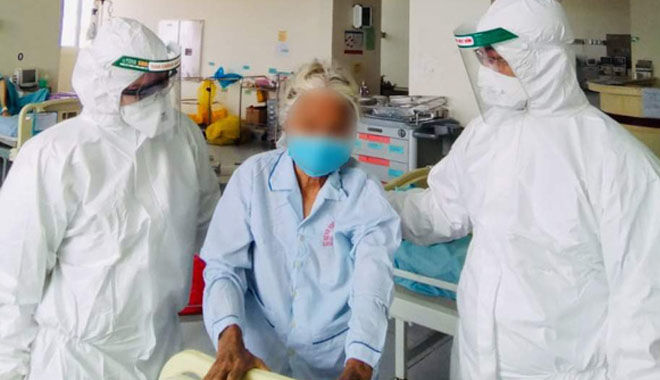 Tin vui: Cụ bà 100 tuổi mắc SARS-CoV-2 ở Quảng Nam đã âm tính lần 1