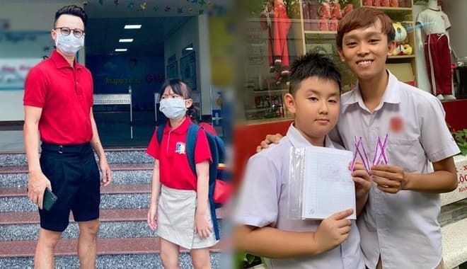Dàn sao Việt háo hức đưa con tựu trường ngày đầu năm học