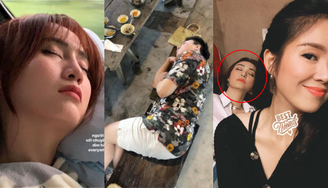 Sao Việt bị chụp lén khi ngủ: Lan Ngọc cũng có "góc chết"