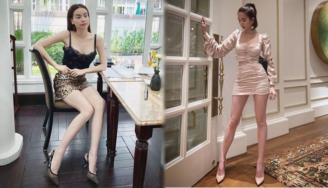 Hà Hồ và loạt mỹ nhân Việt mất điểm vì đôi chân gân guốc