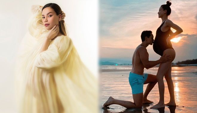 Cận cảnh sắc vóc bầu bí của Hà Hồ: Dung nhan rực rỡ, dáng nuột gợi cảm