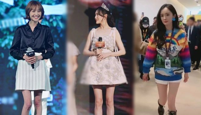 Những lần mỹ nhân Hoa ngữ để lộ đôi chân gầy gò khiến fan lo lắng