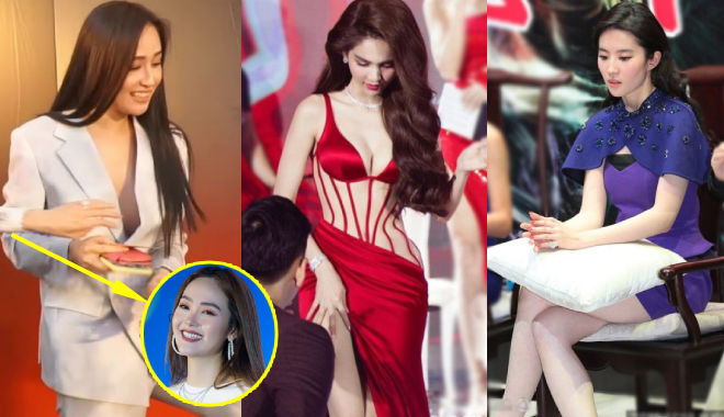 1 phút tỏa sáng khiến các sao nữ "toát mồ hôi" giữ váy áo
