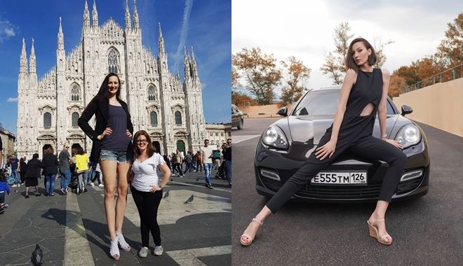 Cuộc sống của người mẫu cao nhất thế giới, riêng đôi chân dài hơn 1m30