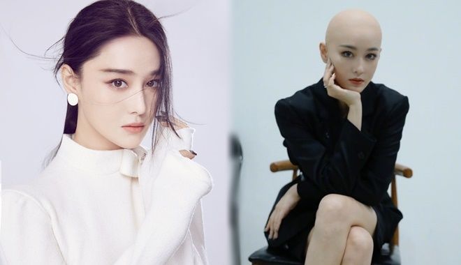 "Tình địch" của Phạm Băng Băng bất ngờ cạo đầu trọc 