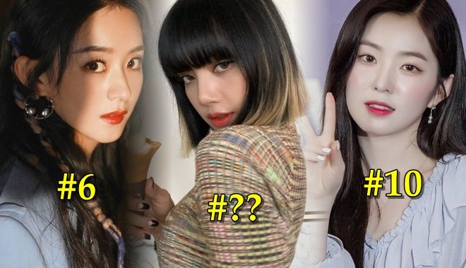 Top 10 gương mặt đẹp nhất châu Á 2020: Cả 4 mẩu BLACKPINK đều góp mặt