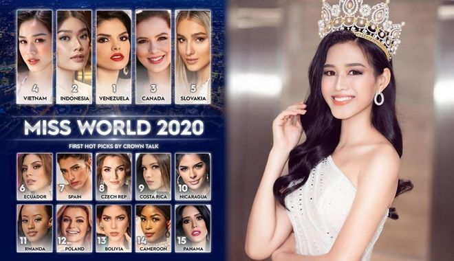 Vừa đăng quang Đỗ Thị Hà đã được dự đoán lọt top cao ở Miss World 2021