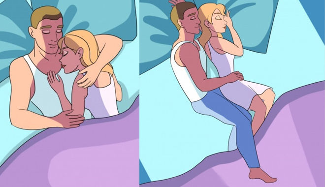 10 tư thế ngủ tiết lộ chính xác "cấp độ tình cảm" giữa hai người