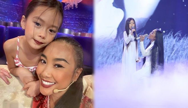 Con gái 6 tuổi của Đoan Trang gây sốt khi cùng mẹ lên sóng truyền hình