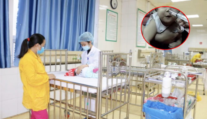 Bắc Giang: Em bé 2,5 tháng tuổi ngưng thở vì rửa mũi bằng nước muối