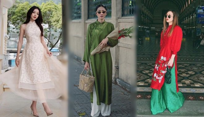 Sao Việt diện áo dài đón Tết sớm: Style cổ điển lên ngôi