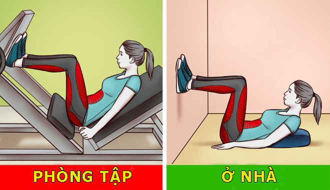 Tập ở nhà vẫn giúp eo thon mông nở với 6 động tác như trong phòng gym 