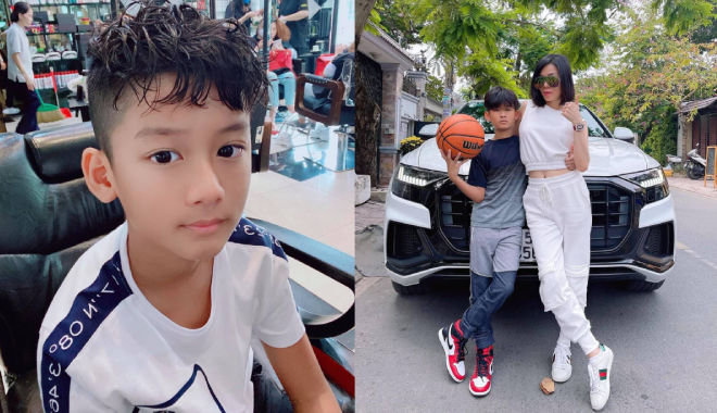 Con trai Lệ Quyên: Càng lớn càng khôi ngô, cuộc sống chuẩn "rich kid"