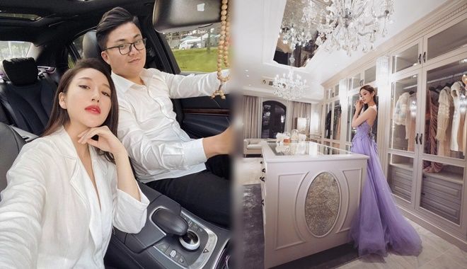 Hot girl đời đầu lấy chồng đại gia: Huyền Baby đúng chuẩn bà hoàng