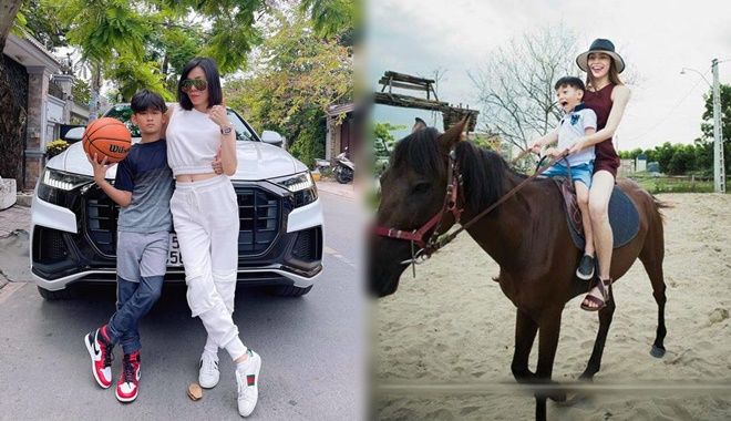 Rich kid nhà sao Việt: Con trai Lệ Quyên, Hà Hồ 10 tuổi đã chơi golf