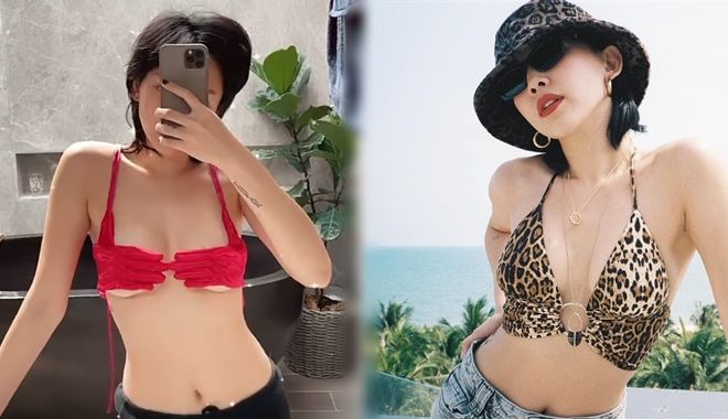 Sở hữu body đẹp, Tóc Tiên vẫn gây tranh cãi vì mặc bikini "bàn tay hư"
