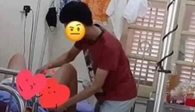 Chồng 24 tuổi khóc nức nở khi vợ sinh, một mình chăm vợ con cực khéo 