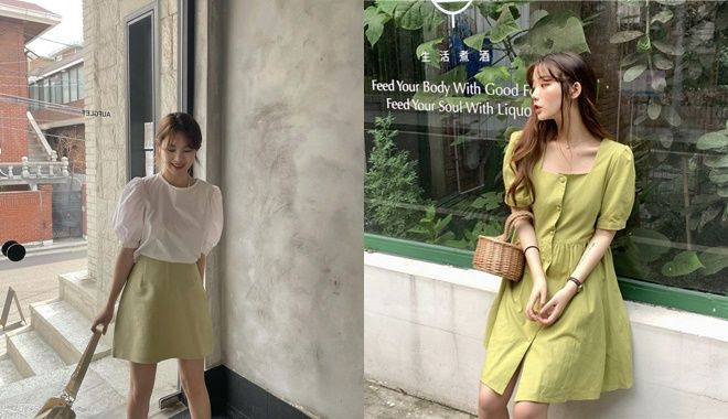 Những item xanh lá - màu hot trend 2021 mà các chị em không thể thiếu