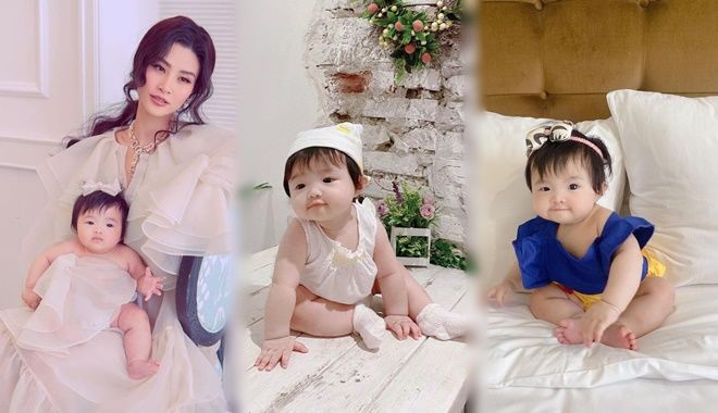 Con gái Đông Nhi ghi điểm với rổ tạo hình siêu cưng