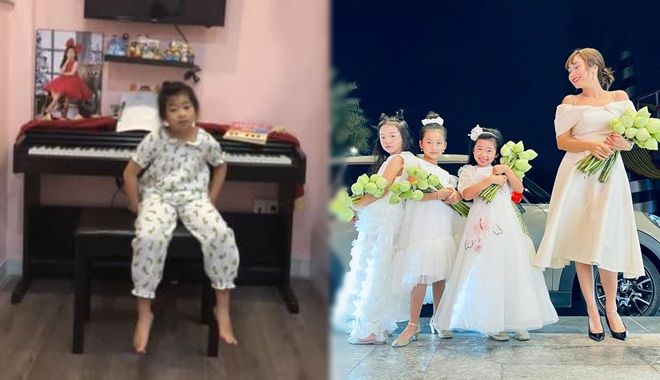 Con gái Mai Phương ca hát, đánh đàn: thừa hưởng gen di truyền từ bố mẹ