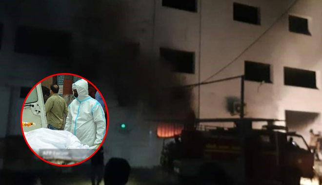 Bệnh viện ở Ấn Độ bốc cháy, ít nhất 18 bệnh nhân Covid-19 thiệt mạng