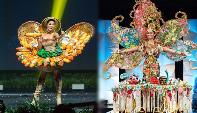 Top 10 Hoa hậu mặc trang phục dân tộc bất ngờ nhất: Việt Nam góp mặt